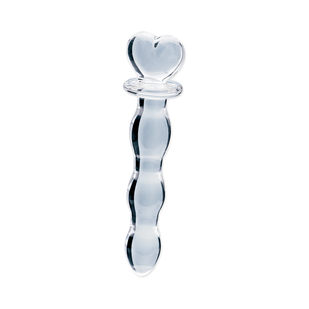 CLARITY HERA''S CASCADE GLASS DILDO