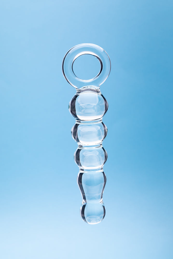 CREATIVE CONCEPTIONS - CLARITY HERA''S TRYST GLASS DILDO