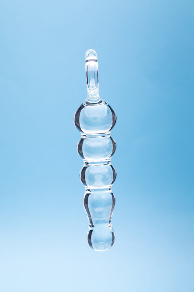 CREATIVE CONCEPTIONS - CLARITY HERA''S TRYST GLASS DILDO