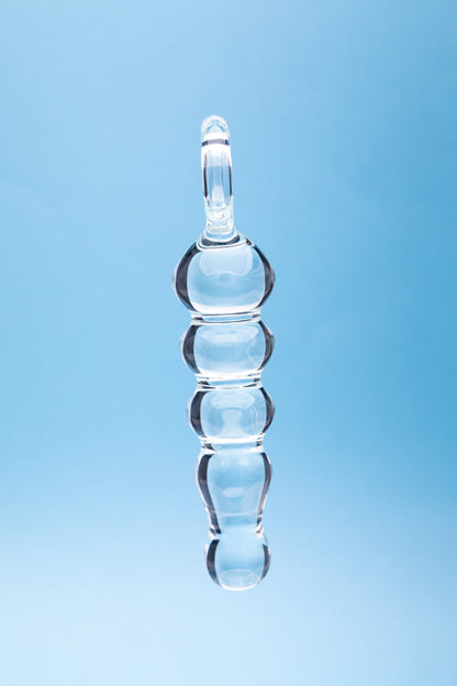 CREATIVE CONCEPTIONS - CLARITY HERA''S TRYST GLASS DILDO