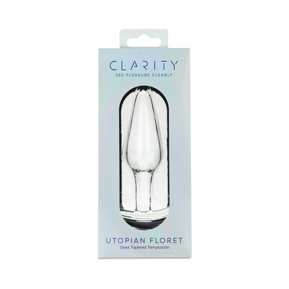 CREATIVE CONCEPTIONS - CLARITY UTOPIAN FLORET GLASS PLUG