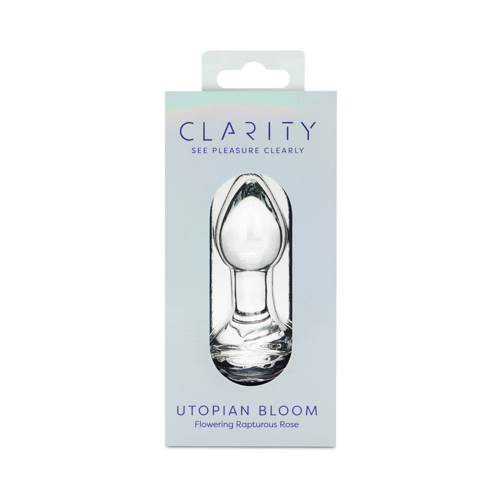 CREATIVE CONCEPTIONS - CLARITY UTOPIAN BLOOM GLASS PLUG