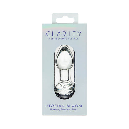 CREATIVE CONCEPTIONS - CLARITY UTOPIAN BLOOM GLASS PLUG