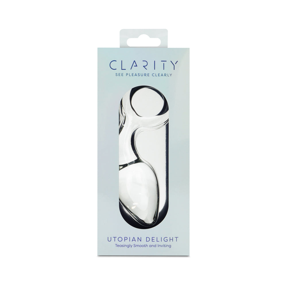 CLARITY UTOPIAN DELIGHT GLASS PLUG