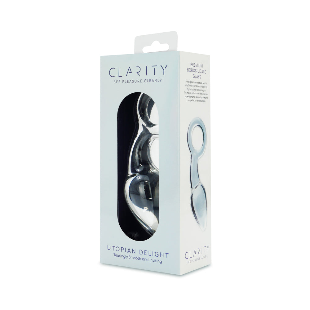 CREATIVE CONCEPTIONS - CLARITY UTOPIAN DELIGHT GLASS PLUG