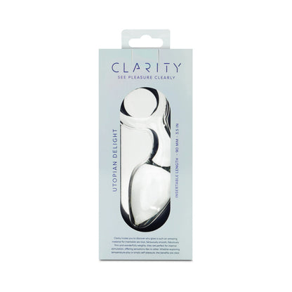 CLARITY UTOPIAN DELIGHT GLASS PLUG
