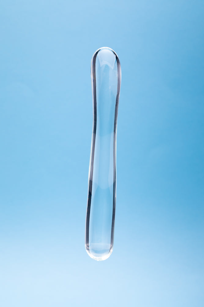 CLARITY CELESTIAL CURVE GLASS DILDO