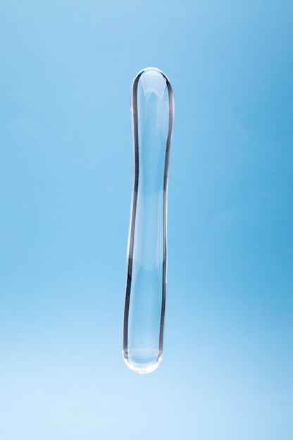 CLARITY CELESTIAL CURVE GLASS DILDO