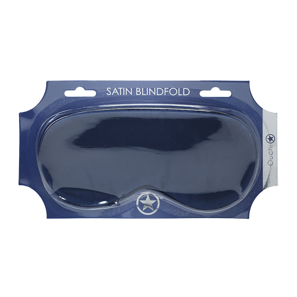 SHOTS - OUCH! SATIN MASK NAVY
