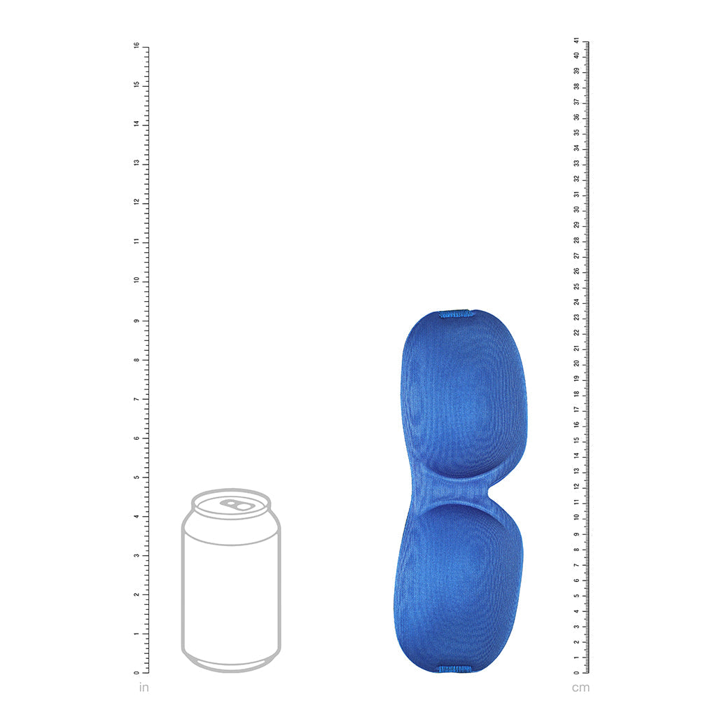 VACUNAS - ¡AY! MASCARILLA 3D AZUL ROYAL