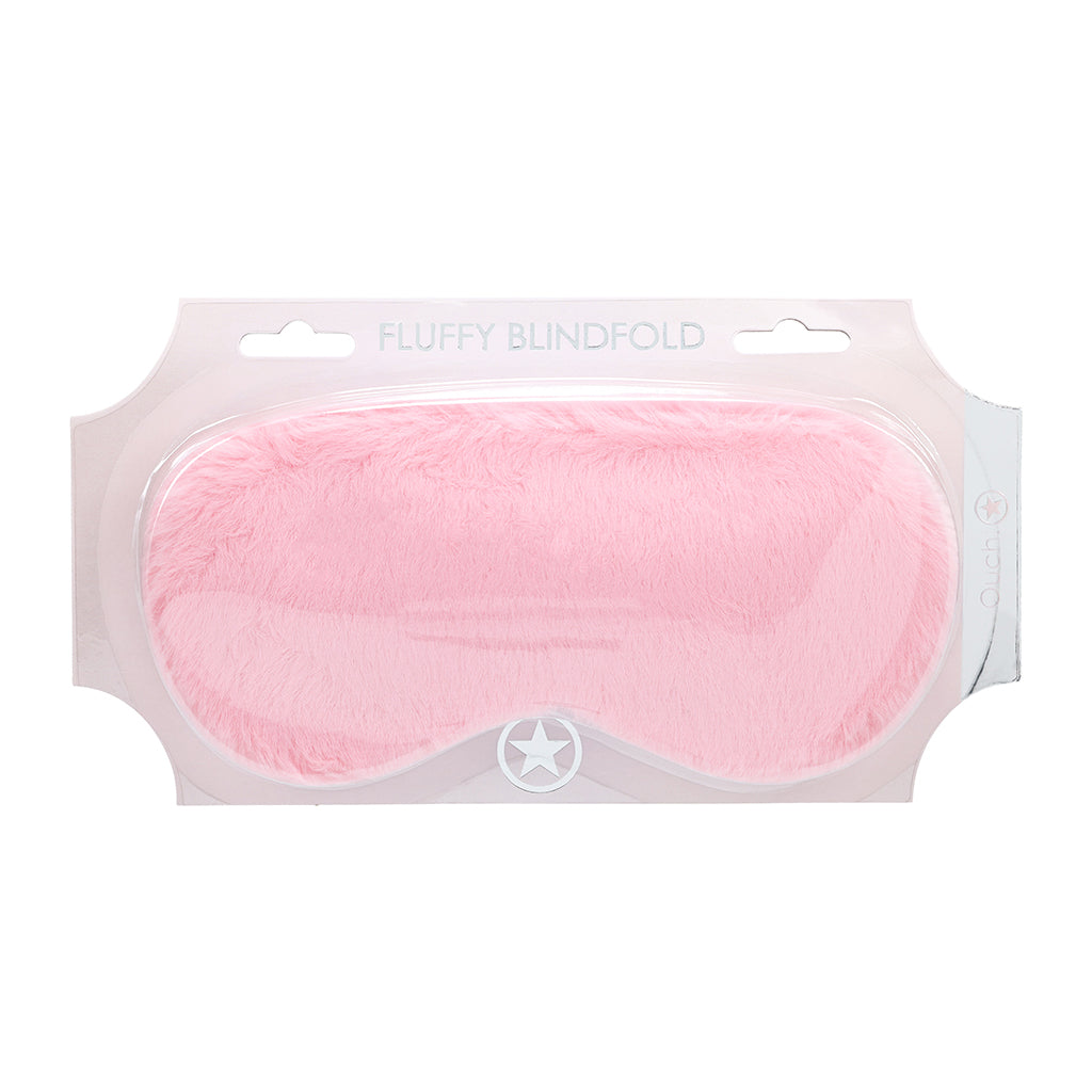 OUCH! FLUFFY MASK POWDER PINK
