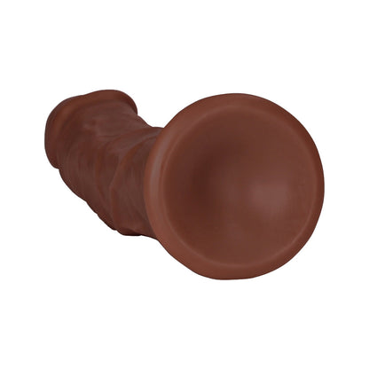 REALROCK 7 IN. COCK CURVED BROWN