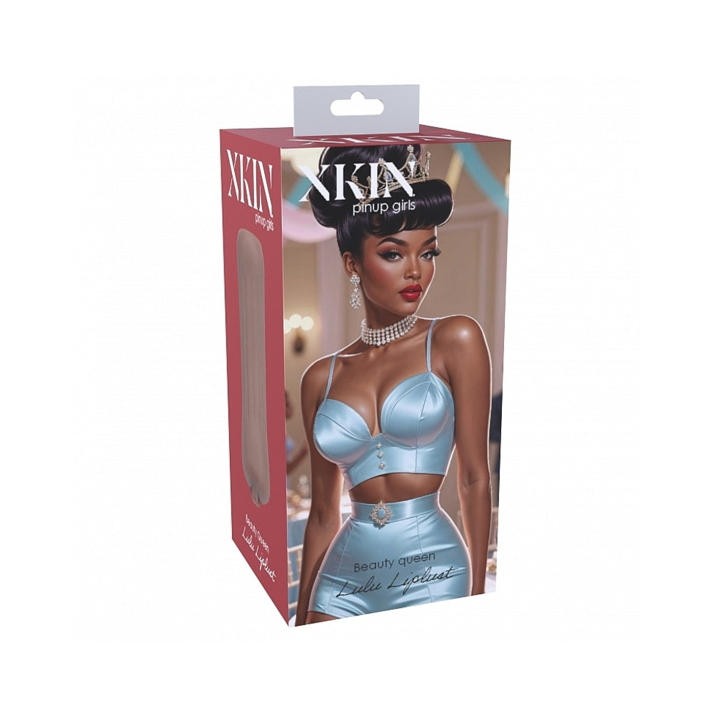 SHOTS - XKIN PINUP GIRLS LULU LIPLUST STROKER BROWN
