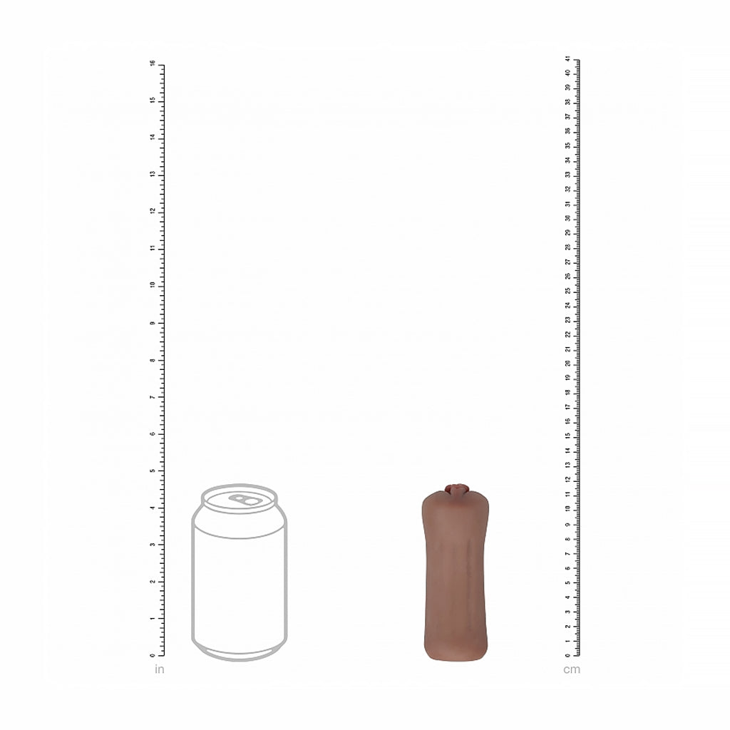 SHOTS - XKIN PINUP GIRLS LULU LIPLUST STROKER BROWN
