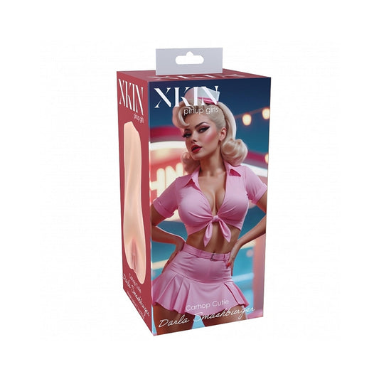 SHOTS - XKIN PINUP GIRLS DARLA SMASHBURGER STROKER BEIGE