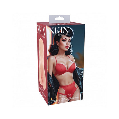 SHOTS - XKIN PINUP GIRLS MISTY MUFFBURNER STROKER BEIGE