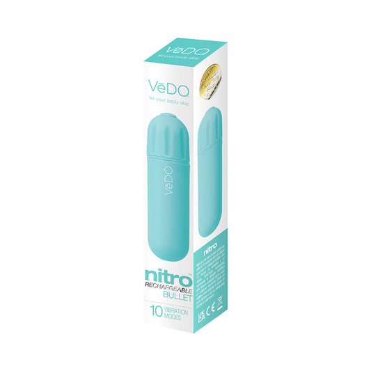 VEDO - NITRO RECHARGEABLE BULLET VIBE TURQUOISE