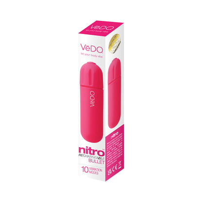 VEDO - NITRO RECHARGEABLE BULLET VIBE PINK