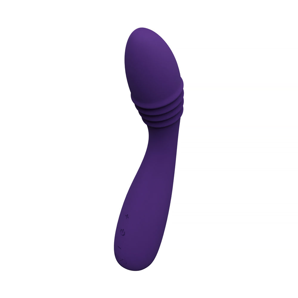 OHNI RECHARGEABLE G-SPOT THRUSTING VIBE PURPLE
