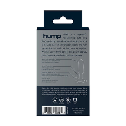VEDO - HUMP SILICONE ANAL PLUG