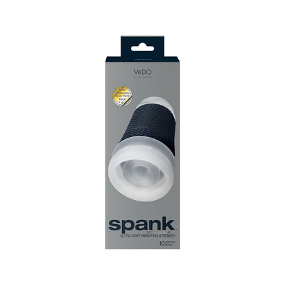 VEDO - SPANK RECHARGEABLE VIBRATING STROKER CLEAR