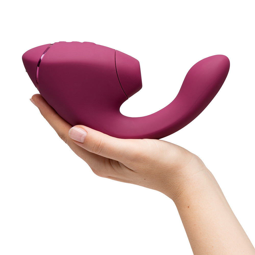 WOMANIZER - DUO NEXT DUAL CLITORAL & G-SPOT STIMULATOR DUSKY PINK