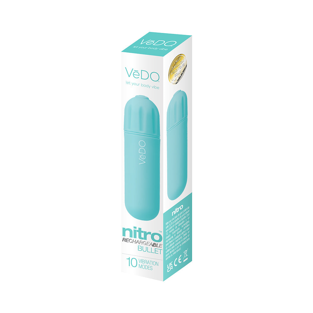 VEDO - NITRO RECHARGEABLE BULLET VIBE ASSORT 16 PC DISPLAY