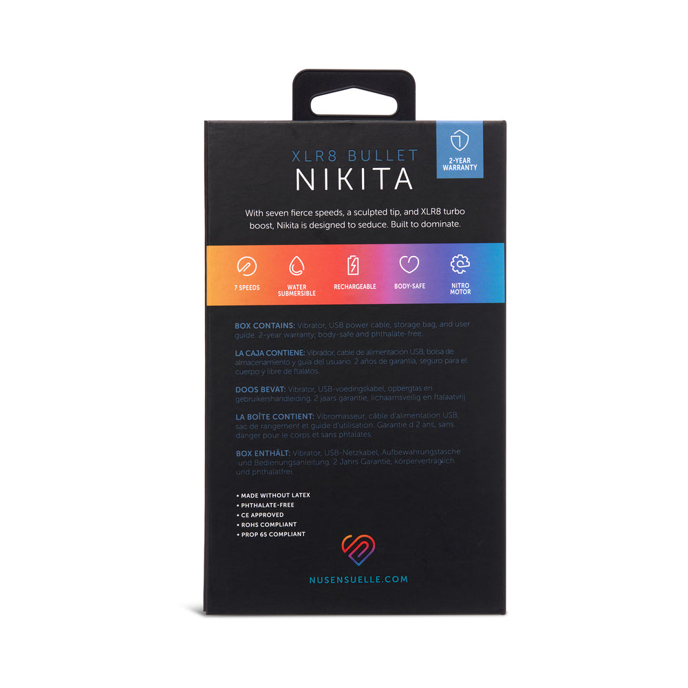 NU SENSUELLE - NIKITA BULLET WITH NITRO MOTOR DEEP