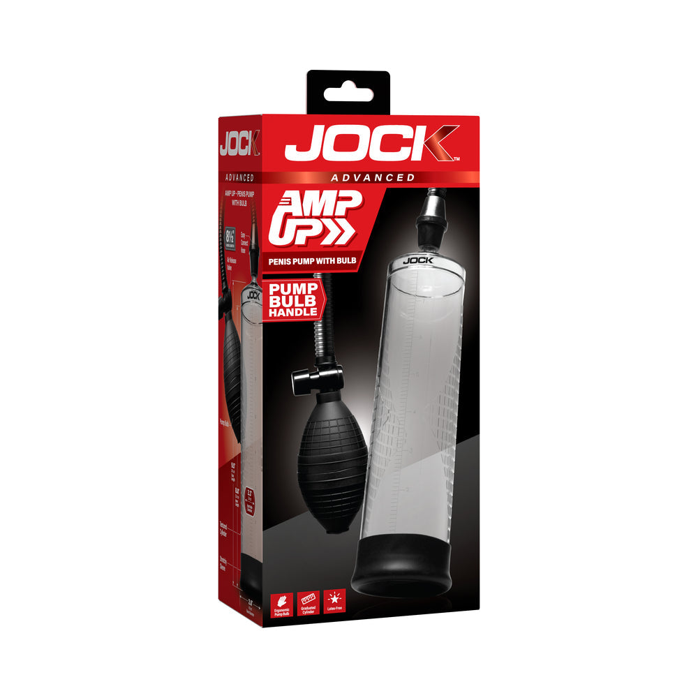 JOCK AMP UP PENIS PUMP WITH BULB