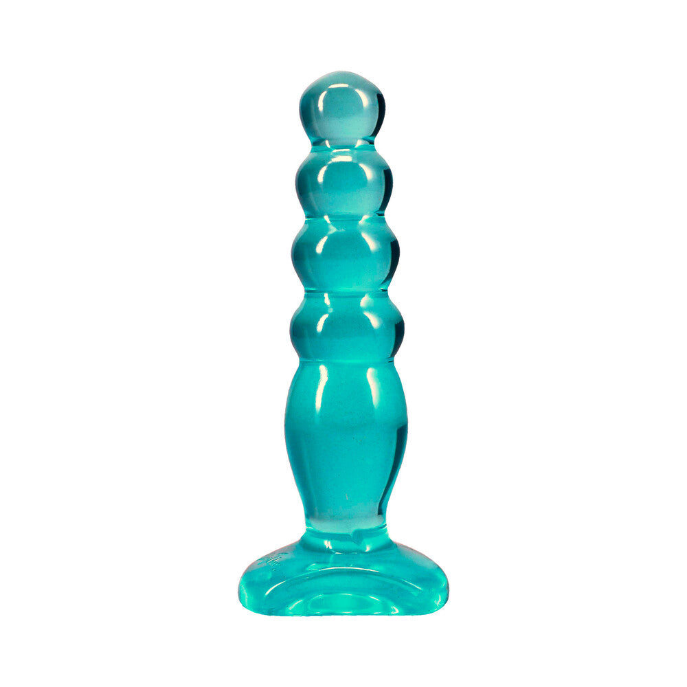 DOC JOHNSON - CRYSTAL JELLIES ANAL DELIGHT 5 IN. TEAL