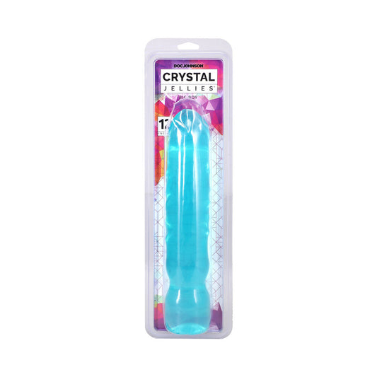 DOC JOHNSON - CRYSTAL JELLIES 12 IN. BIG BOY TEAL