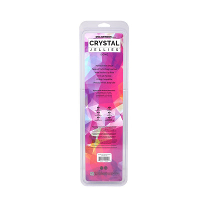 DOC JOHNSON - CRYSTAL JELLIES INVADER 8.5 IN. DILDO