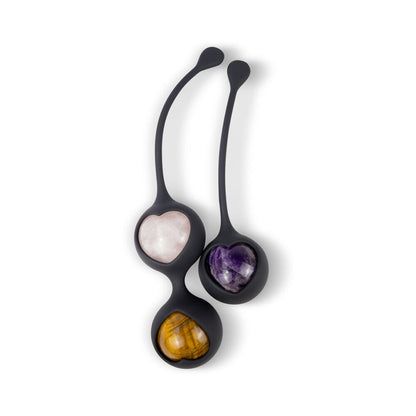 DOC JOHNSON - ADRIEN LASTIC HARMONY STONES BLACK