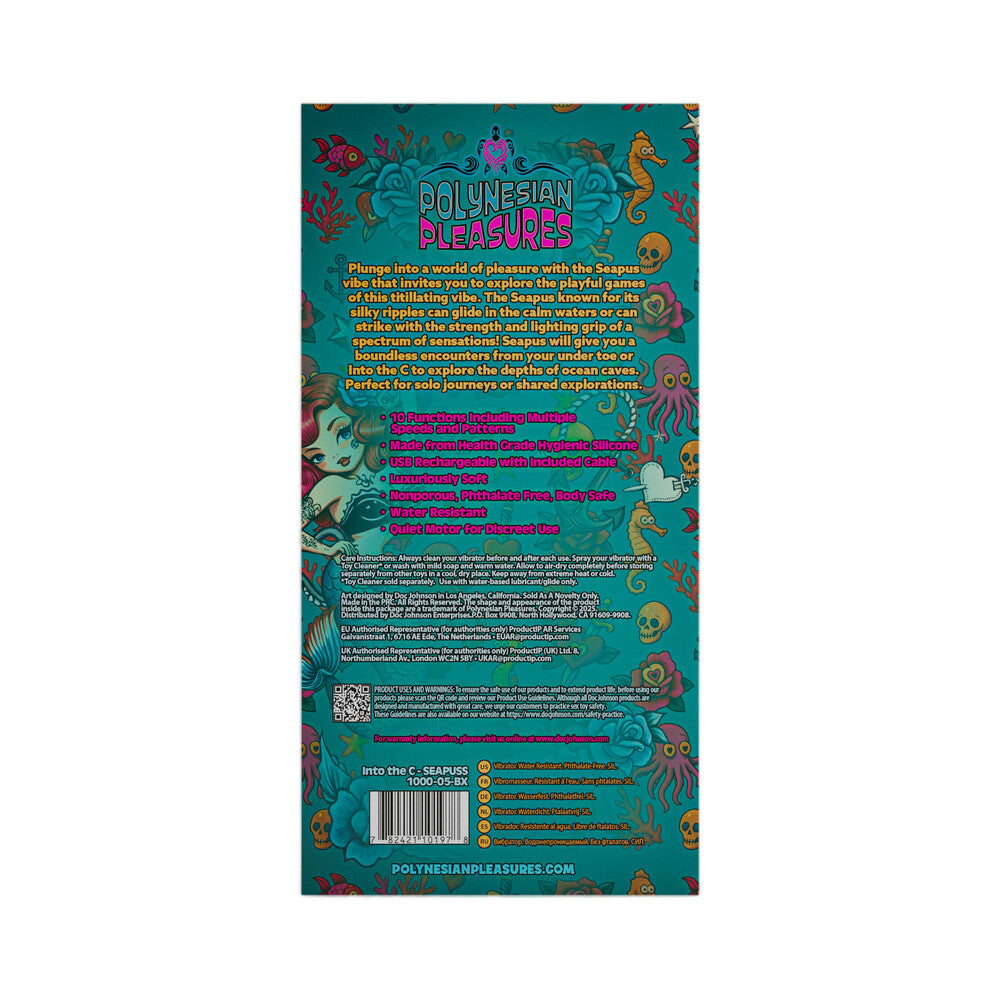DOC JOHNSON - POLYNESIAN PLEASURES INTO THE C SEAPUSS PURPLE