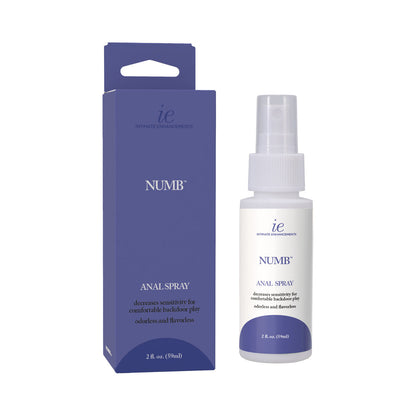 INTIMATE ENHANCEMENTS NUMB ANAL NUMBING SPRAY 2 OZ.