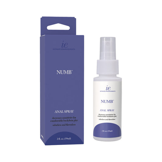 INTIMATE ENHANCEMENTS NUMB ANAL NUMBING SPRAY 2 OZ.