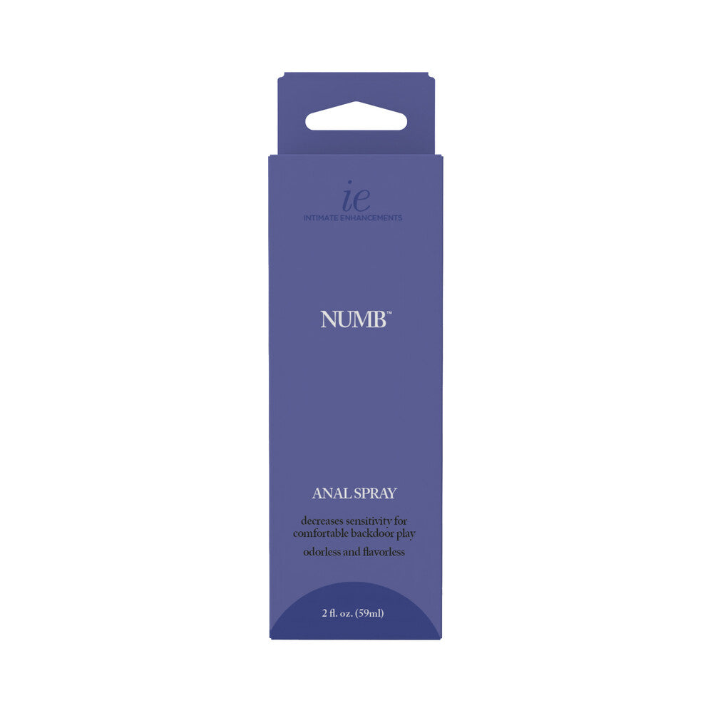 INTIMATE ENHANCEMENTS NUMB ANAL NUMBING SPRAY 2 OZ.