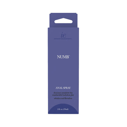 INTIMATE ENHANCEMENTS NUMB ANAL NUMBING SPRAY 2 OZ.