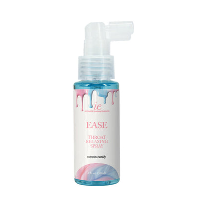 INTIMATE ENHANCEMENTS EASE THROAT RELAXING SPRAY COTTON CANDY 2 OZ.
