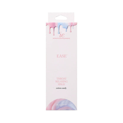 INTIMATE ENHANCEMENTS EASE THROAT RELAXING SPRAY COTTON CANDY 2 OZ.