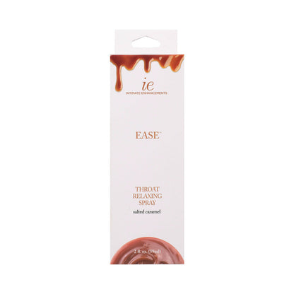 INTIMATE ENHANCEMENTS EASE THROAT RELAXING SPRAY SALTED CARAMEL 2 OZ.