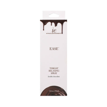 INTIMATE ENHANCEMENTS EASE THROAT RELAXING SPRAY DOUBLE CHOCOLATE 2 OZ.