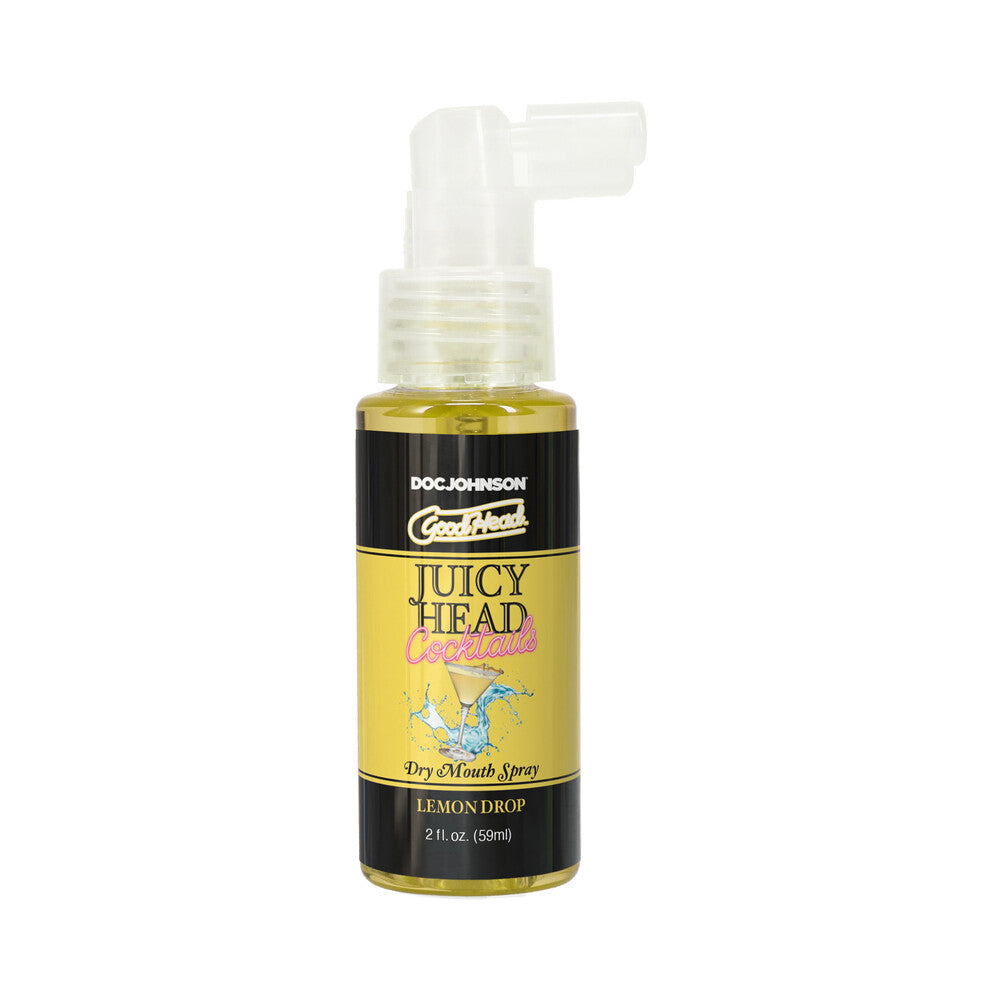DOC JOHNSON - GOODHEAD JUICY HEAD COCKTAILS DRY MOUTH SPRAY LEMON DROP 2 OZ.