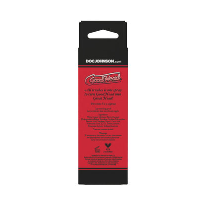 GOODHEAD JUICY HEAD COCKTAILS DRY MOUTH SPRAY SEX ON THE BEACH 2 OZ.