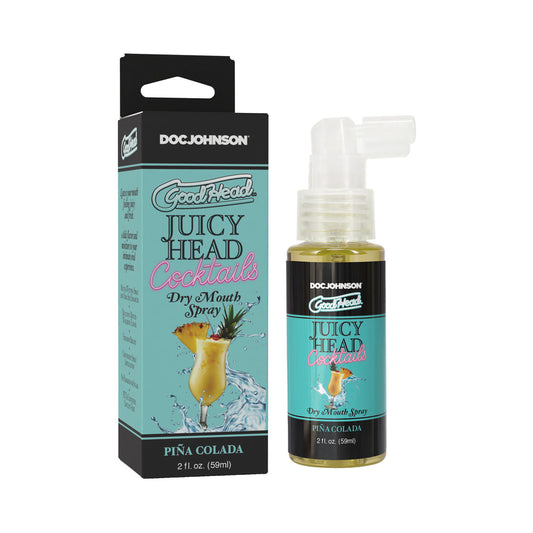 DOC JOHNSON - GOODHEAD JUICY HEAD COCKTAILS DRY MOUTH SPRAY PIÑA COLADA 2 OZ.