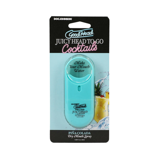 DOC JOHNSON - GOODHEAD JUICY HEAD COCKTAILS DRY MOUTH SPRAY TO-GO PIÑA COLADA