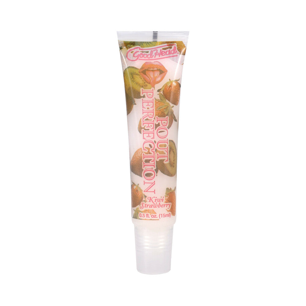 DOC JOHNSON - BÁLSAMO LABIAL GOODHEAD POUT PERFECTION FRESA KIWI