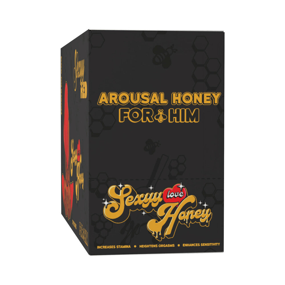 DOC JOHNSON - SEXYY RED HIS AROUSAL HONEY 12-PACK DISPLAY
