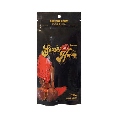 DOC JOHNSON - SEXYY RED HIS AROUSAL HONEY 12-PACK DISPLAY