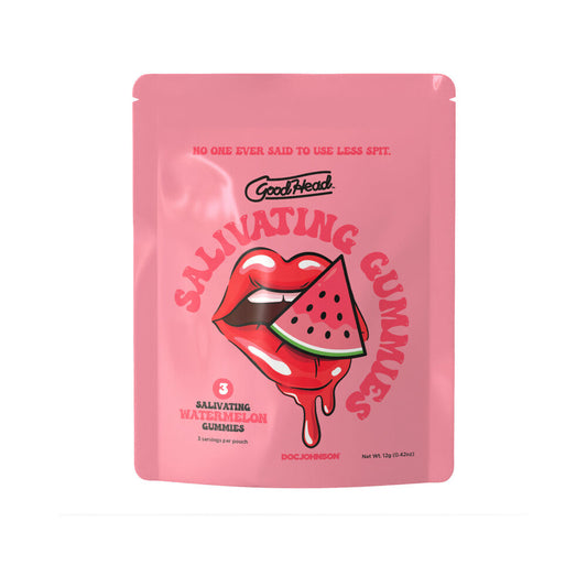 DOC JOHNSON - GOODHEAD SALIVATING GUMMIES 3-PACK WATERMELON (BULK)